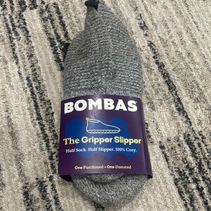 Bombas The Gripper Slipper Heather Grey